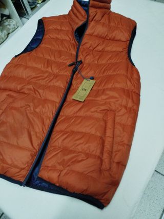 Chaleco reversible hombre