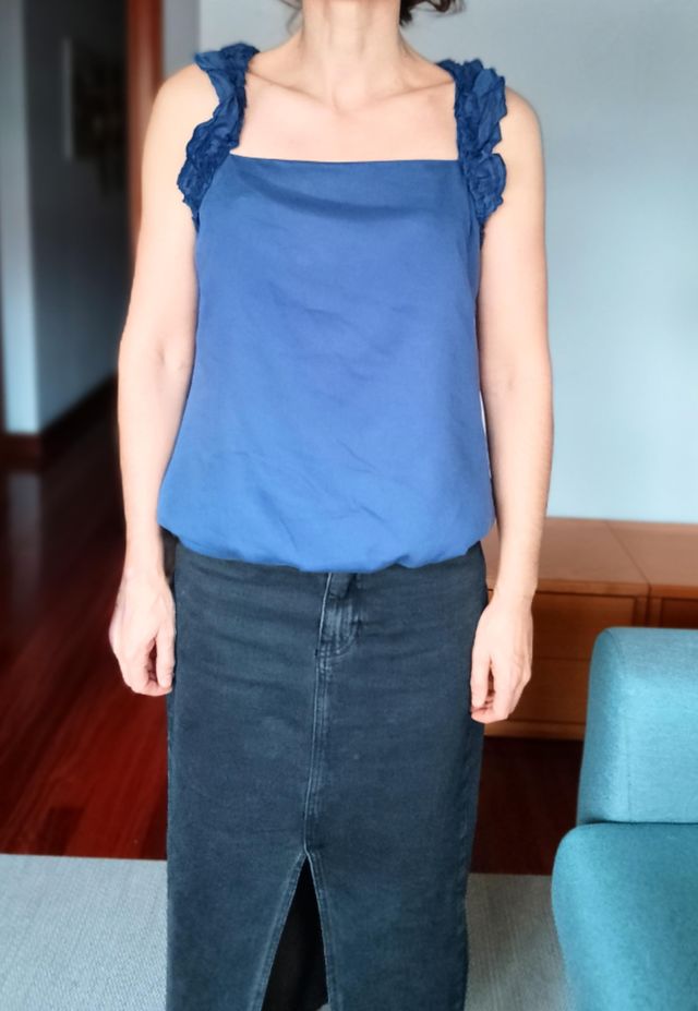 Camiseta tirantes Adolfo Dominguez