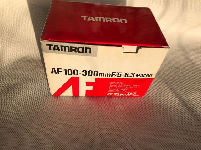 Objetivo Tamron AF 100-300 mm *Para Nikon*
