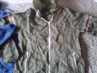 Chubasqueros PONCHO capucha M-L militar LLUVIA