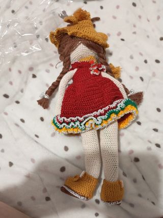 Amigurumi muñeca reno