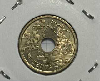 LOTE DE 2 MONEDAS, ESPAÑA Y GRECIA.