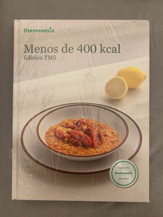 Libro Thermomix Menos de 400 Kca, TM5
