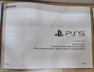 Caja Play Station 5 PS5 con Completa.