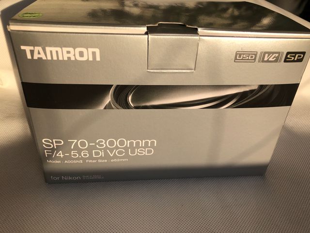 Objetivo TAMRON SP 70-300mm Nikon NUEVO