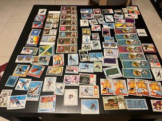 Colección sellos JJOO Invierno