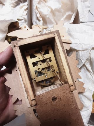 Antiguos relojes de cuco