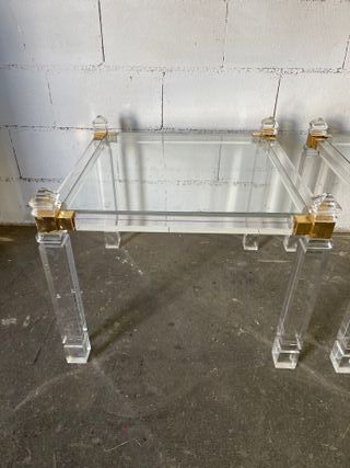 ✅ tavolino vintage in metacrilato e vetro