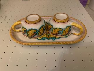 Tete a tete dipinto a mano