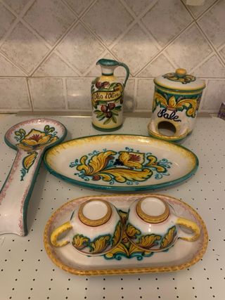 Tete a tete dipinto a mano