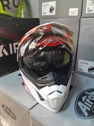 Casco moto L trail carretera Ufo