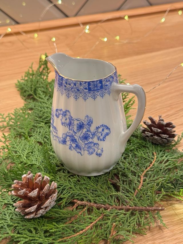 Lechera de ceramica japonesa vintage