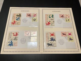 Sobres Astronomía 1er día de emisión