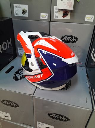 Casco moto XL trail Ufo