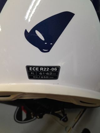 Casco moto XL trail Ufo