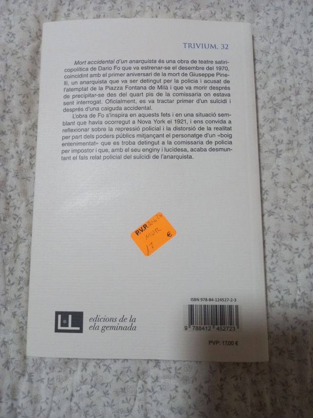 Mort accidental d'un anarquista