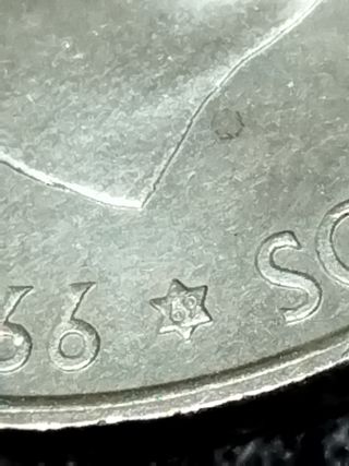 100 pesetas plata 1966*69 palo recto SC plata