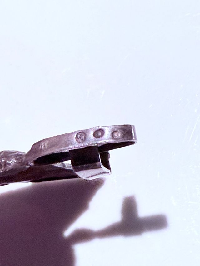 Ciondolo unico in argento sterling vintage