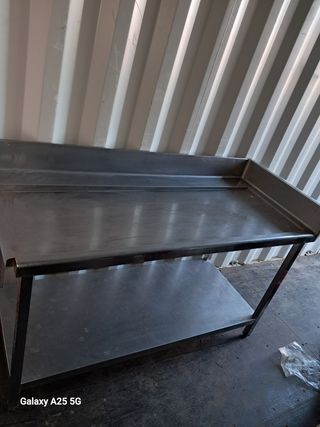 Mesa acero inoxidable
