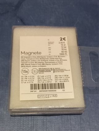 Imanes hexagonal para nevera