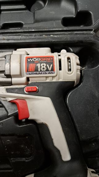Taladro worgrip 18v