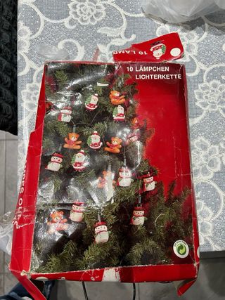 Luci di natale vintage
