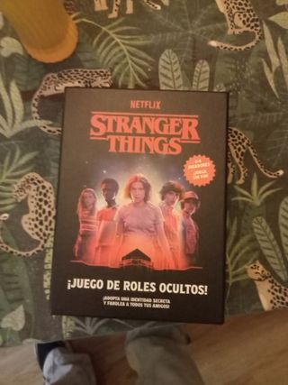 Juego rol Stranger Things