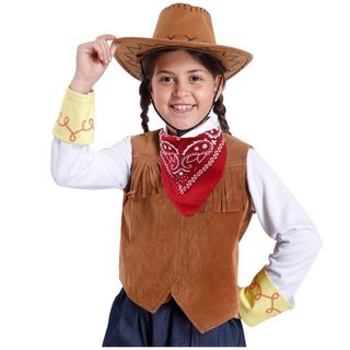 Sombrero Vaquero Chaleco bandana Niños 13-15 Años