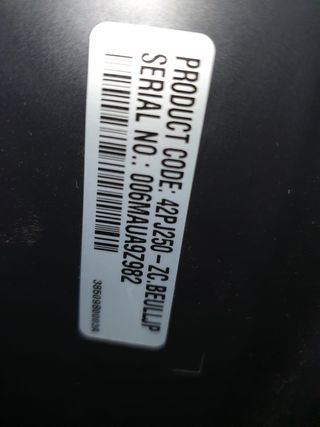 LG 42PJ250 Televisor 42" XGA Negro- Soporte Pared