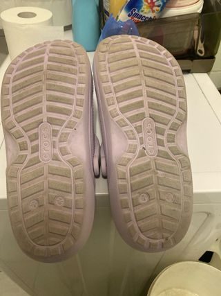 Crocs colore lilla con fodera interna W10 M8 