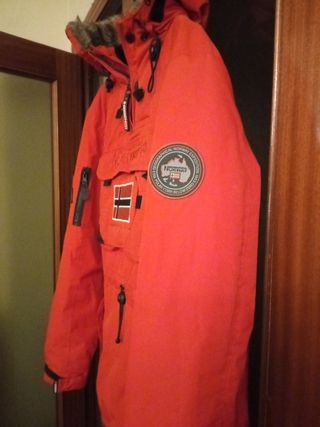 cazadora roja mujer geographical norway L original