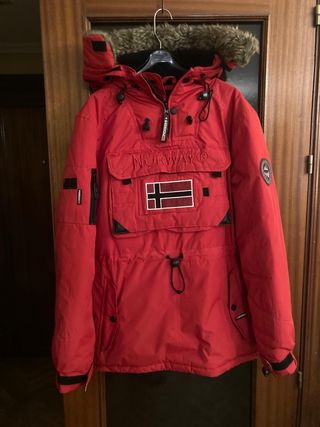 cazadora roja mujer geographical norway L original