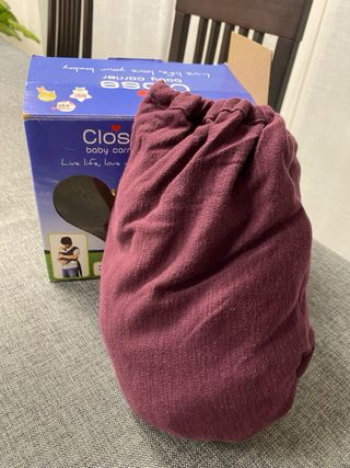 Fascia porta bebe close baby carrier