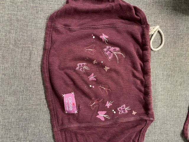 Fascia porta bebe close baby carrier