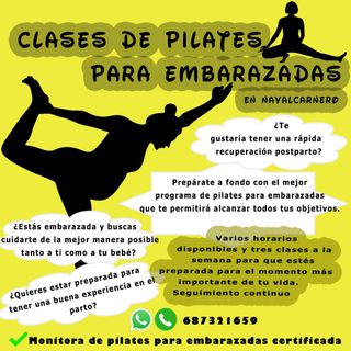 Clases de pilates para embarazadas
