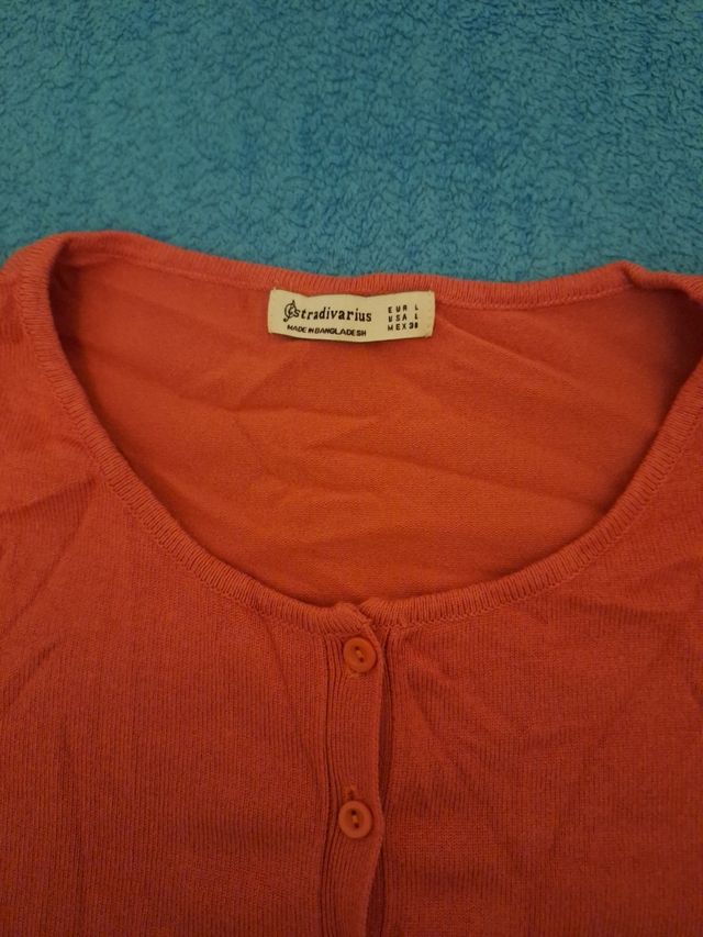 Camisa/jersey rosa, Stradivarius.