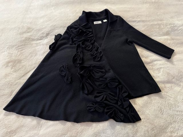 Cardigan nero Sleeping on Snow