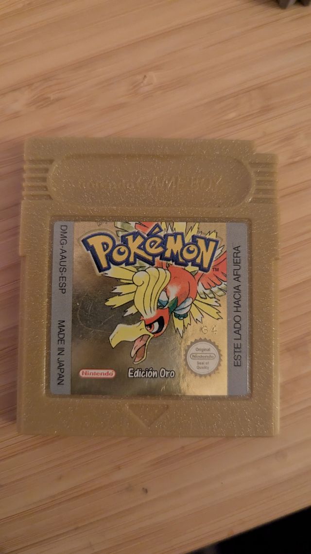 Juego Nintendo Pokémon Oro