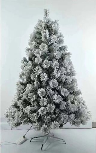 Árbol Nevado pino Navidad