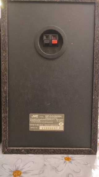 Minicadena JVC cassette radio CD Hifi