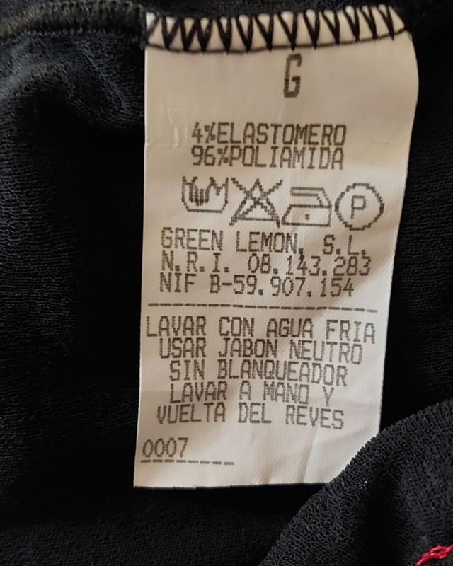 Conjunto falda y top encaje XL