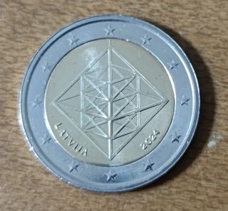 2 Euros Letonia 🇱🇻 2024 Himmeli