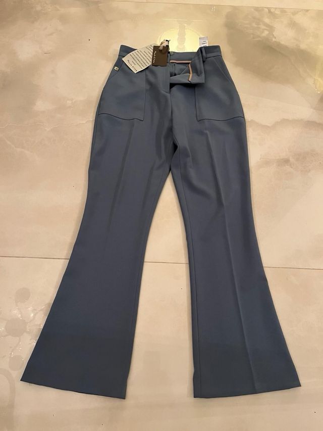 Pantalone a gamba ampia Manila Grace
