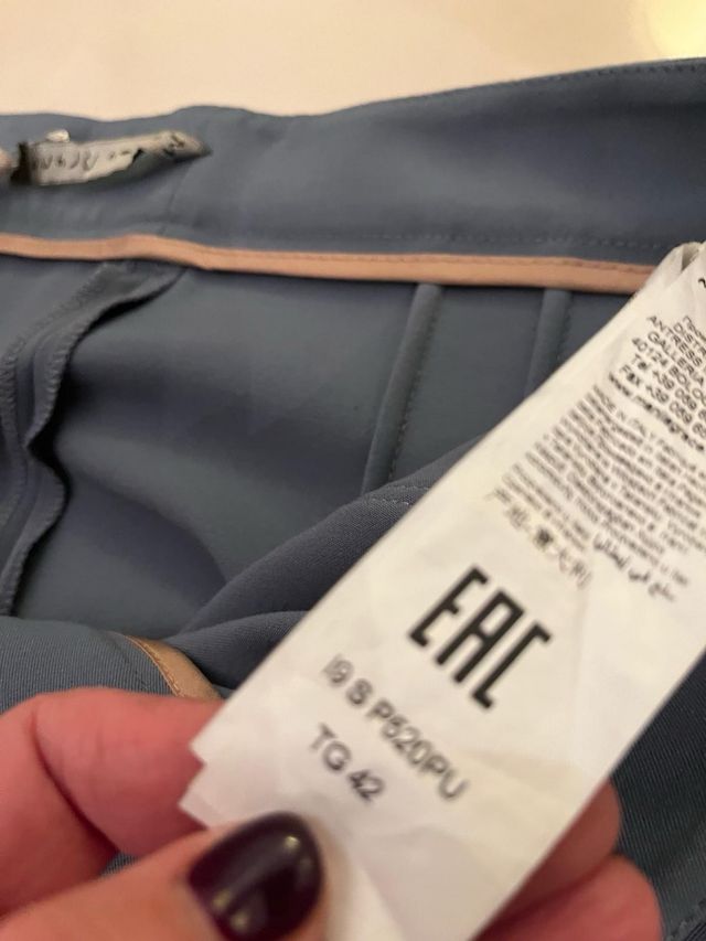 Pantalone a gamba ampia Manila Grace