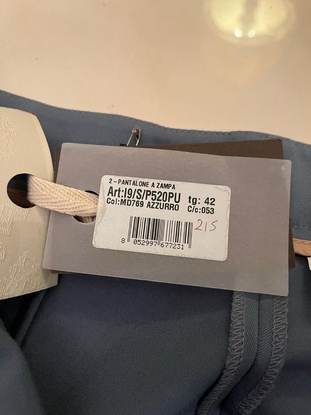 Pantalone a gamba ampia Manila Grace