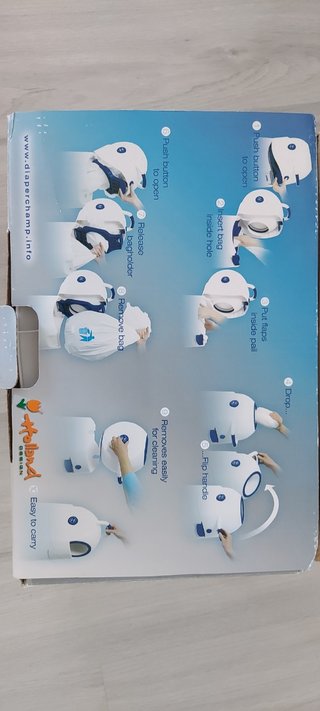 Papelera pañales