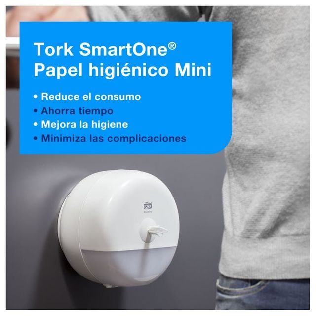 Dispensador papel higiénico tork