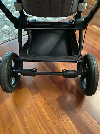 Bugaboo Camaleon 3 capazo-silla aqua. Chasis negro