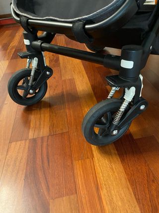 Bugaboo Camaleon 3 capazo-silla aqua. Chasis negro