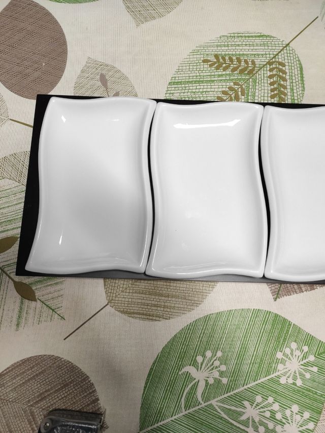 Set 3 vassoi stuzzichini